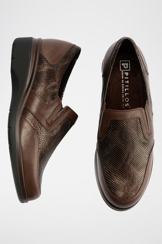 Mocassini in pelle - Marrone