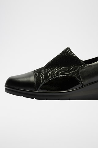 Mocassini in pelle nappa - Nero