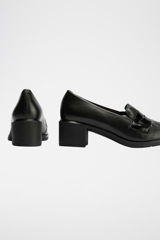 Escarpins en cuir - Noir