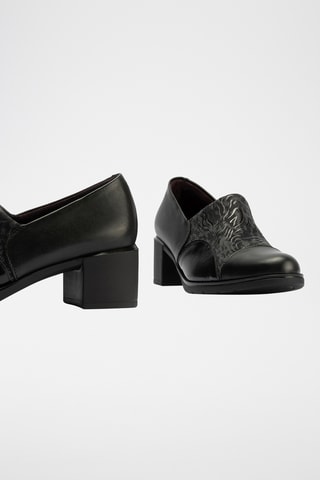 Escarpins en cuir nappa - Noir