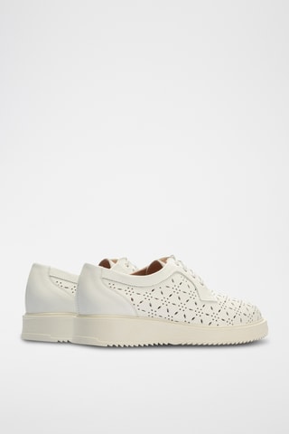 Mocassins en cuir nappa - Blanc