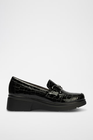Mocassins en cuir nappa - Noir