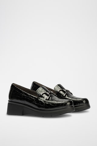 Mocassins en cuir nappa - Noir