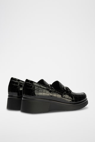 Mocassins en cuir nappa - Noir