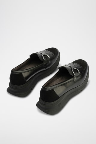 Mocassini in pelle - Nero