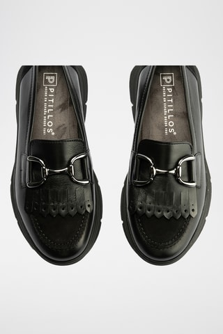 Mocassini in pelle - Nero