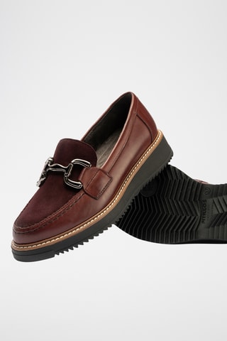 Mocassini in pelle - Bordeaux