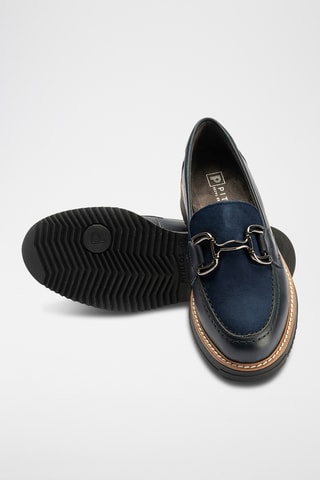 Mocassini in pelle - Navy