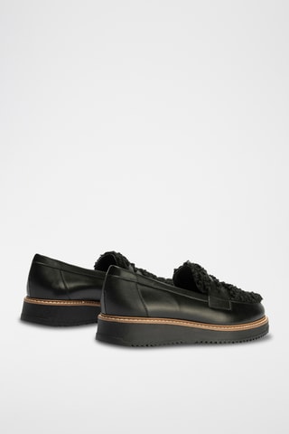 Mocassini in pelle nappa - Nero