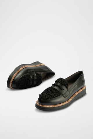 Mocassini in pelle nappa - Nero