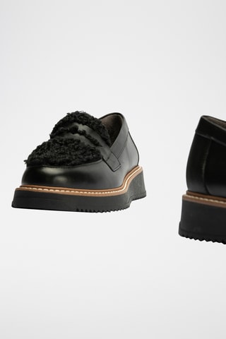 Mocassini in pelle nappa - Nero