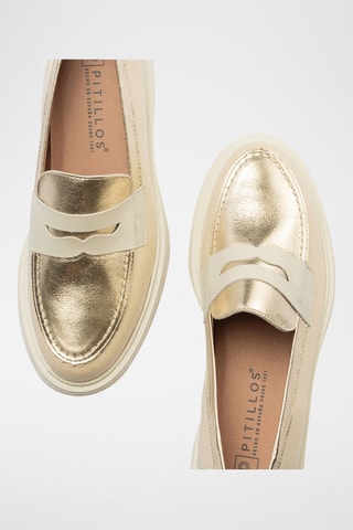 Mocassini in pelle - Beige