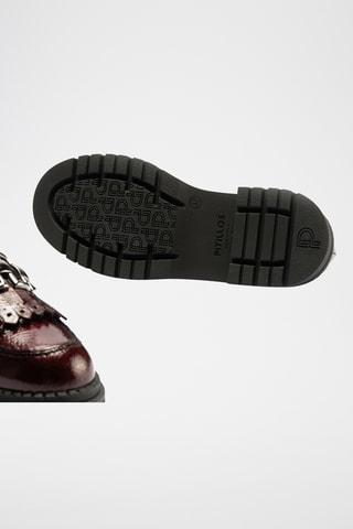 Mocassini in pelle verniciata - Bordeaux