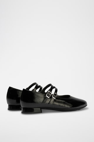 Scarpe baby in pelle verniciata - Nero