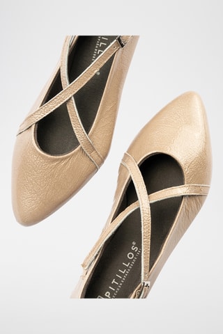 Scarpe baby in pelle verniciata - Beige