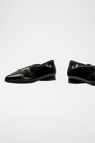 Scarpe baby in pelle verniciata - Nero