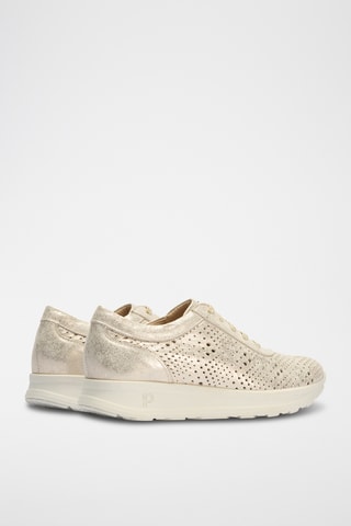 Baskets en cuir - Doré