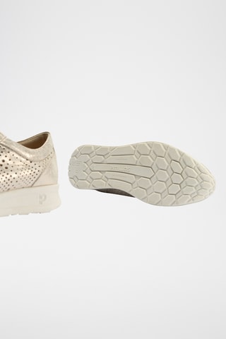 Baskets en cuir - Doré