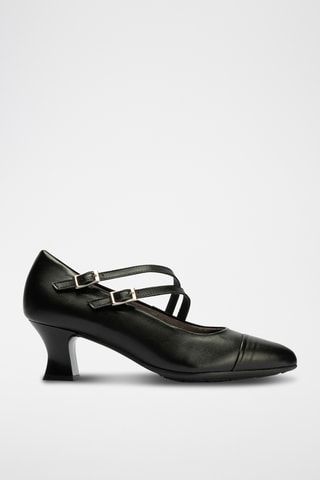 Escarpins en cuir nappa - Noir