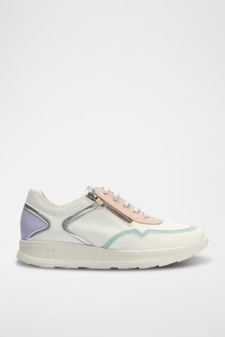 Baskets en cuir nappa - Blanc