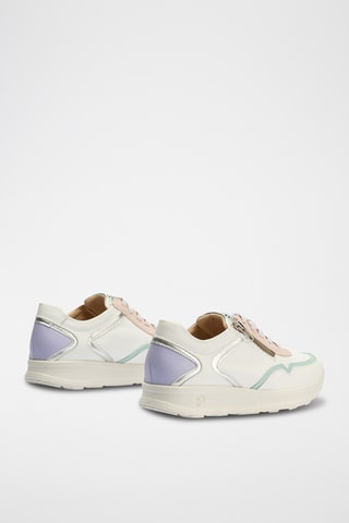 Baskets en cuir nappa - Blanc