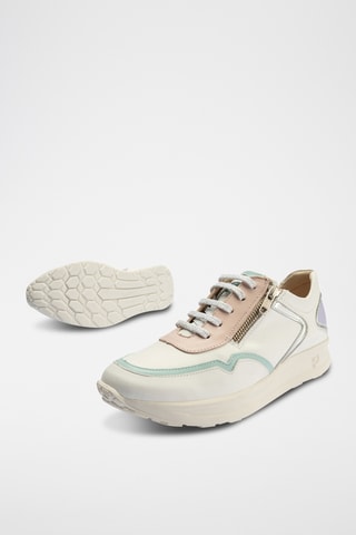 Baskets en cuir nappa - Blanc