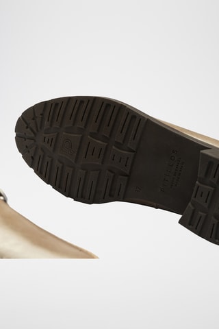 Mocassini in pelle nappa - Beige