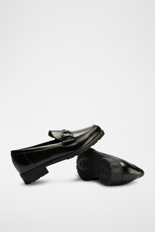 Mocassini in pelle nappa - Nero