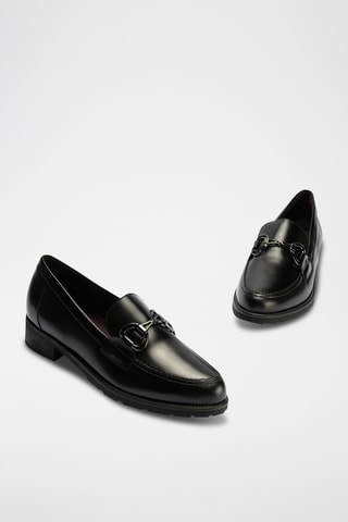 Mocassini in pelle nappa - Nero