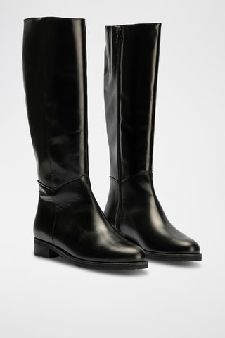 Bottes en cuir nappa - Noir