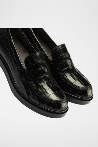 Mocassini in pelle nappa - Nero