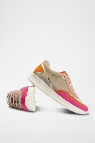 Baskets en cuir - Fuchsia