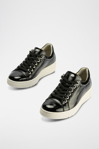 Baskets en cuir - Noir