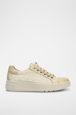 Baskets en cuir - Beige