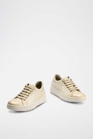 Baskets en cuir - Beige