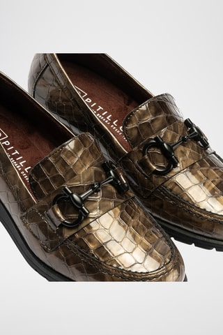 Mocassini in pelle - Marrone