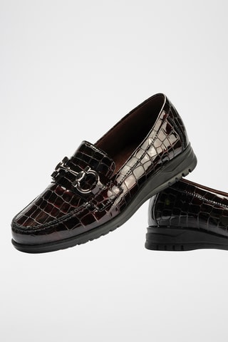 Mocassini in pelle - Bordeaux