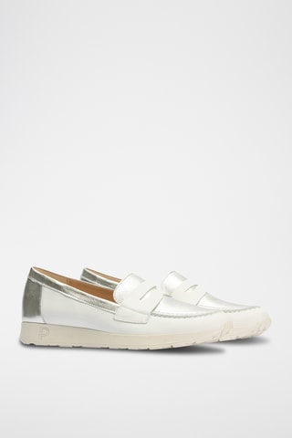 Mocassini in pelle nappa - Bianco