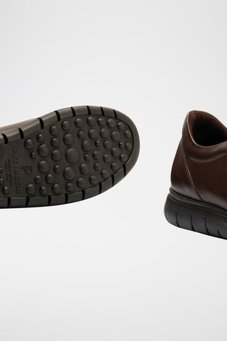 Baskets en cuir nappa - Marron