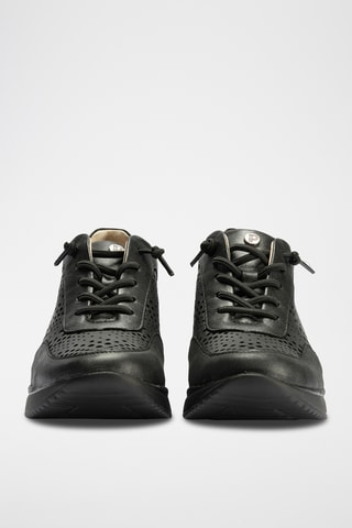 Baskets en cuir - Noir