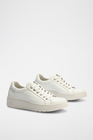 Baskets en cuir nappa - Blanc