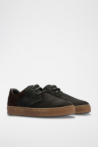 Sneakers in pelle - Nero
