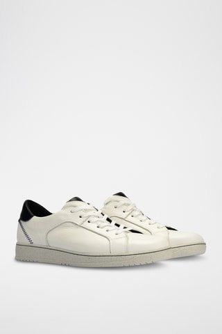 Sneakers in pelle nappa - Bianco