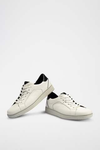 Sneakers in pelle nappa - Bianco
