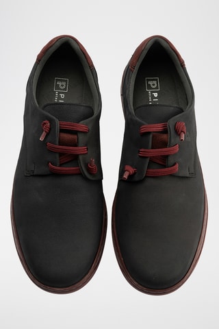 Sneakers in pelle scamosciata - Navy 