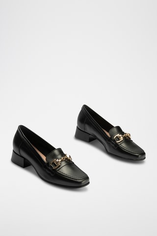 Mocassini in pelle nappa - Nero