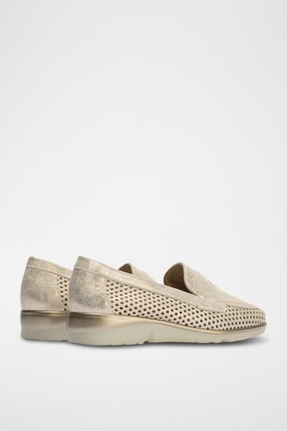 Mocassini in pelle - Dorato