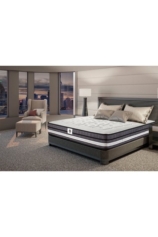 Ensemble matelas à mémoire de forme et sommier Chinon