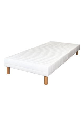 Sommier tapissier à lattes habillées