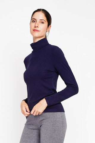 Jersey fino  - Azul oscuro